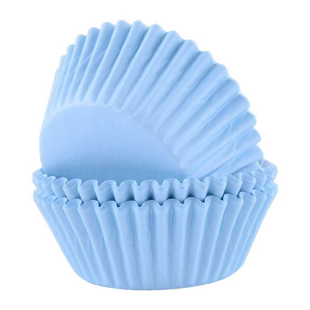 PME košíčky na muffiny LIGHT BLUE 60ks