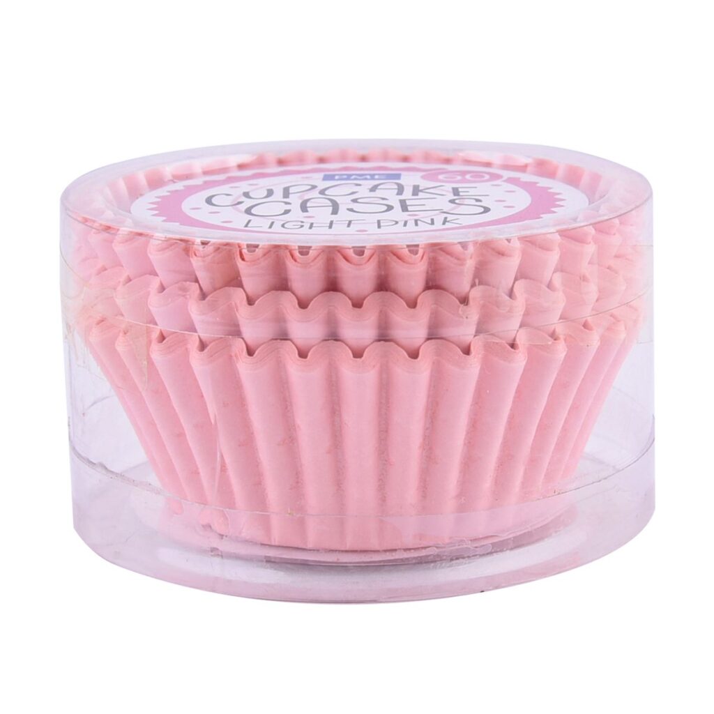 PME košíčky na muffiny LIGHT PINK 60ks – Obrázok 2