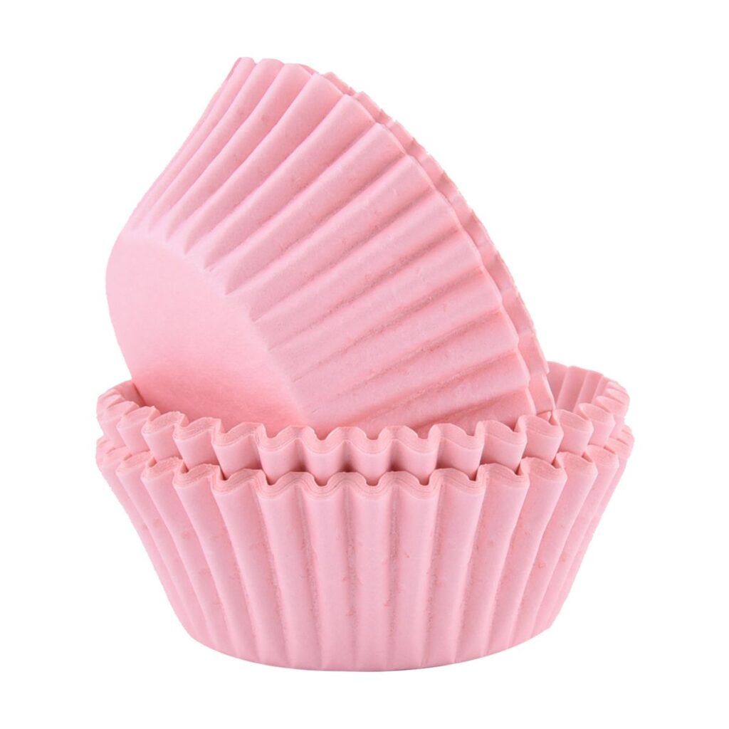 PME košíčky na muffiny LIGHT PINK 60ks