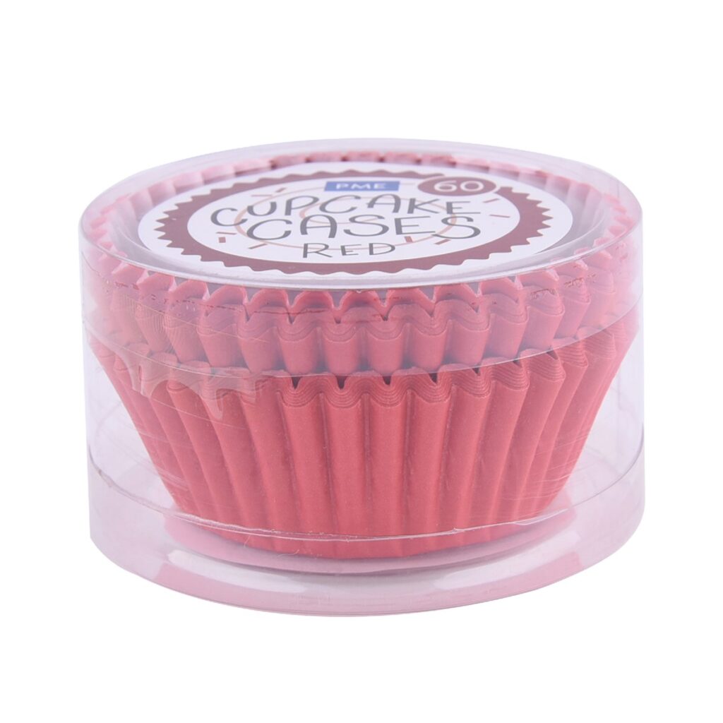 PME košíčky na muffiny RED 60ks – Obrázok 2