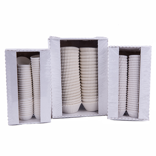 T košíčky CLASSIC biele 1000ks 35x21mm – Obrázok 2