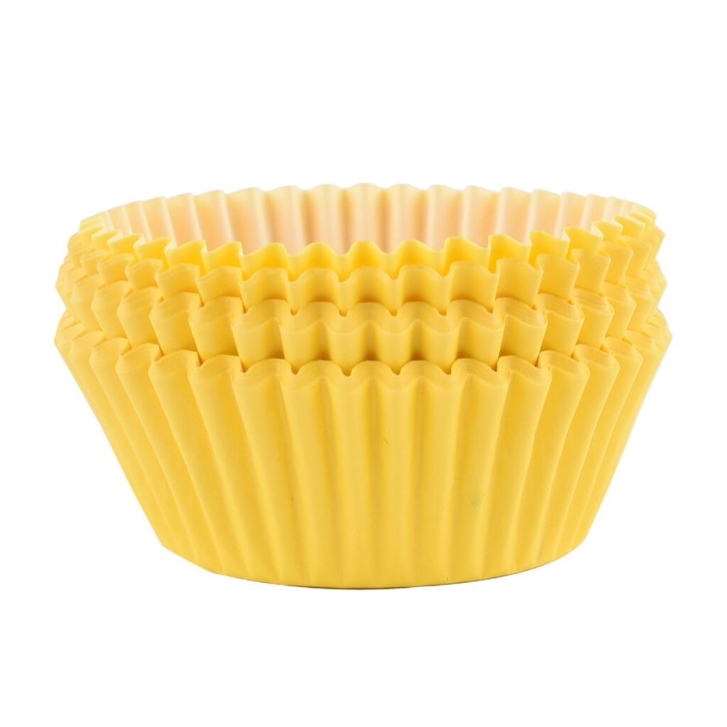 PME košíčky na muffiny YELLOW 60ks – Obrázok 3
