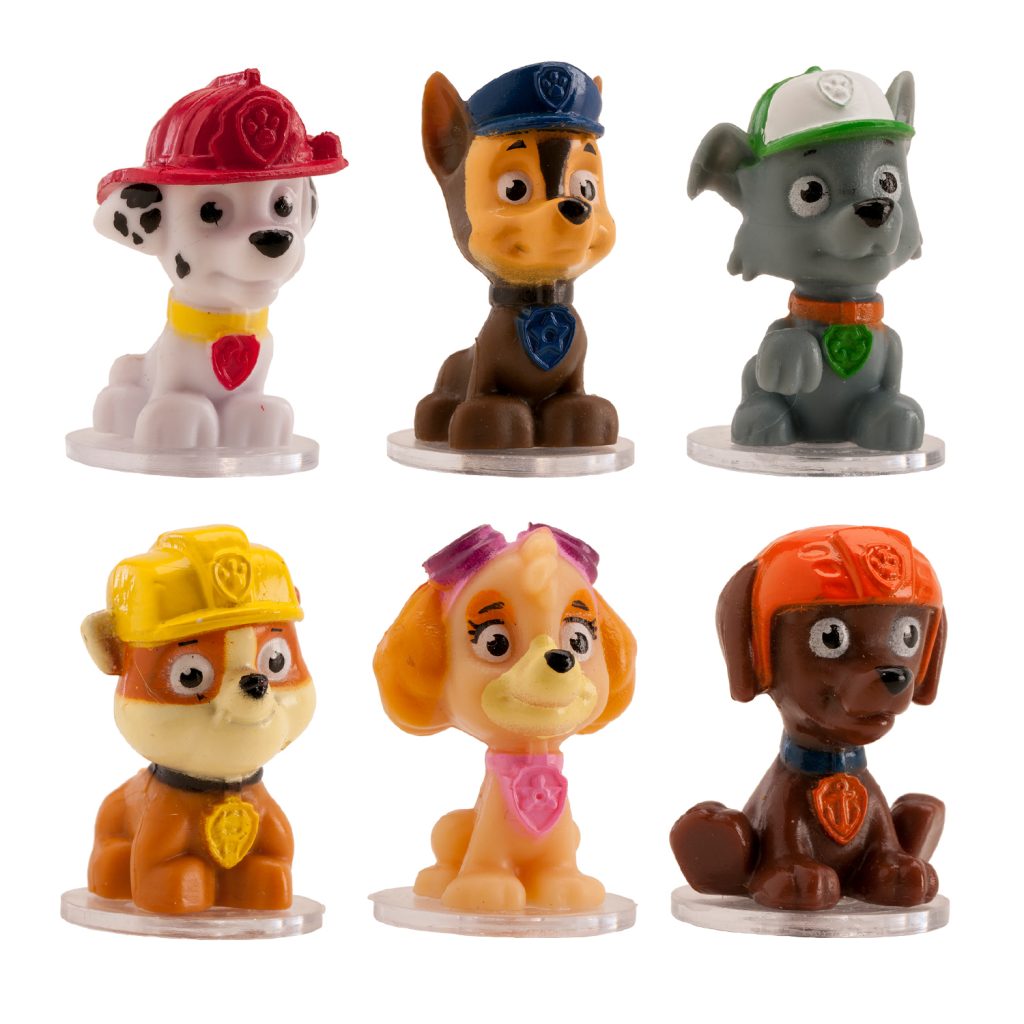 Postavičky na tortu Paw Patrol sada 6ks