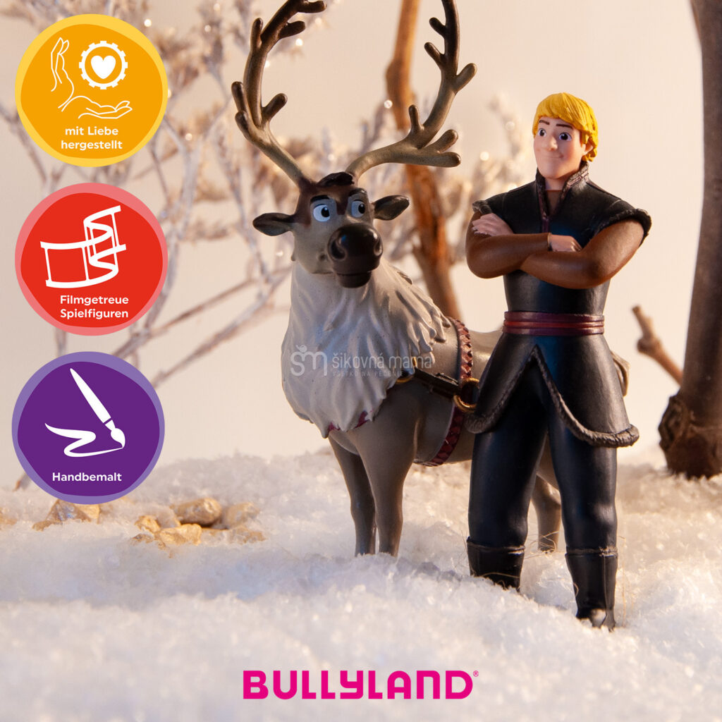Bullyland plastová postavička na tortu frozen 2 Krištof