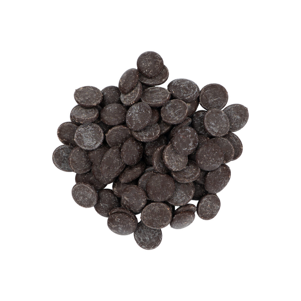 Ariba horká 60 % – horká čokoláda s minimálne 60 % kakaovej sušiny, vyrobená v Taliansku (Master Martini), bezlepková; balenie 1 kg.
