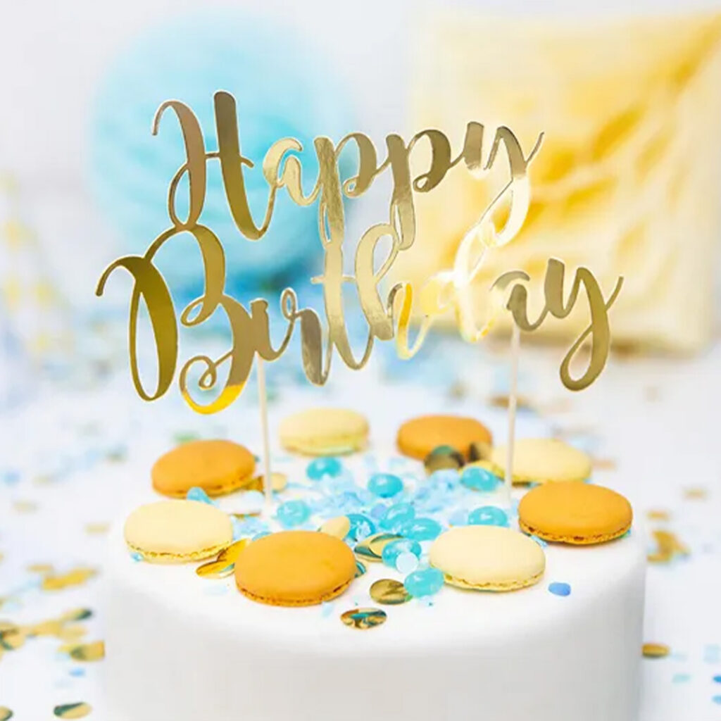 PD zápich Happy Birthday zl. – Obrázok 3