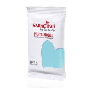 Saracino modelovacia hmota na tortu baby blue svetlo modrá na postavičky