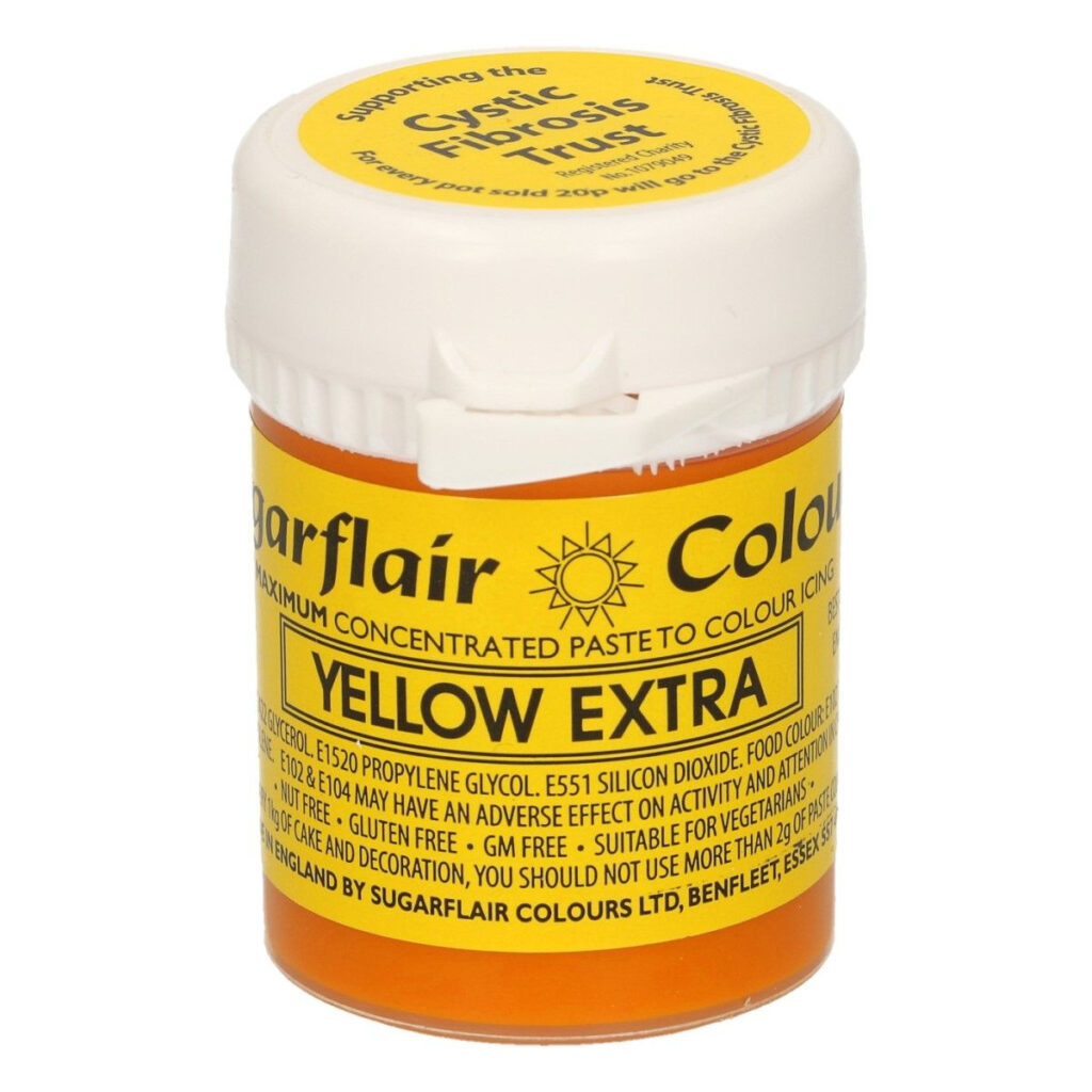 Extra gélová farba žltá