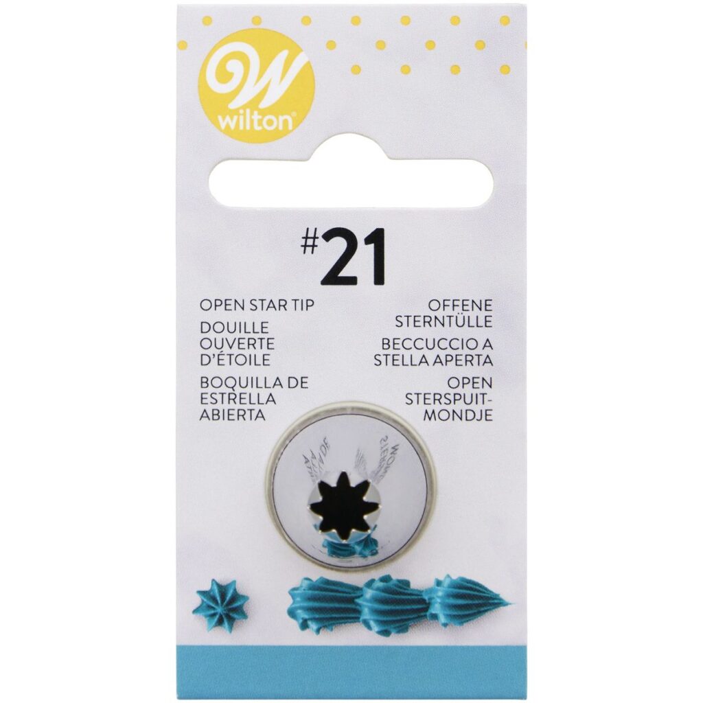 Wilton zdobiaca trezírovacia špička na krém na tortu na dezerty 021