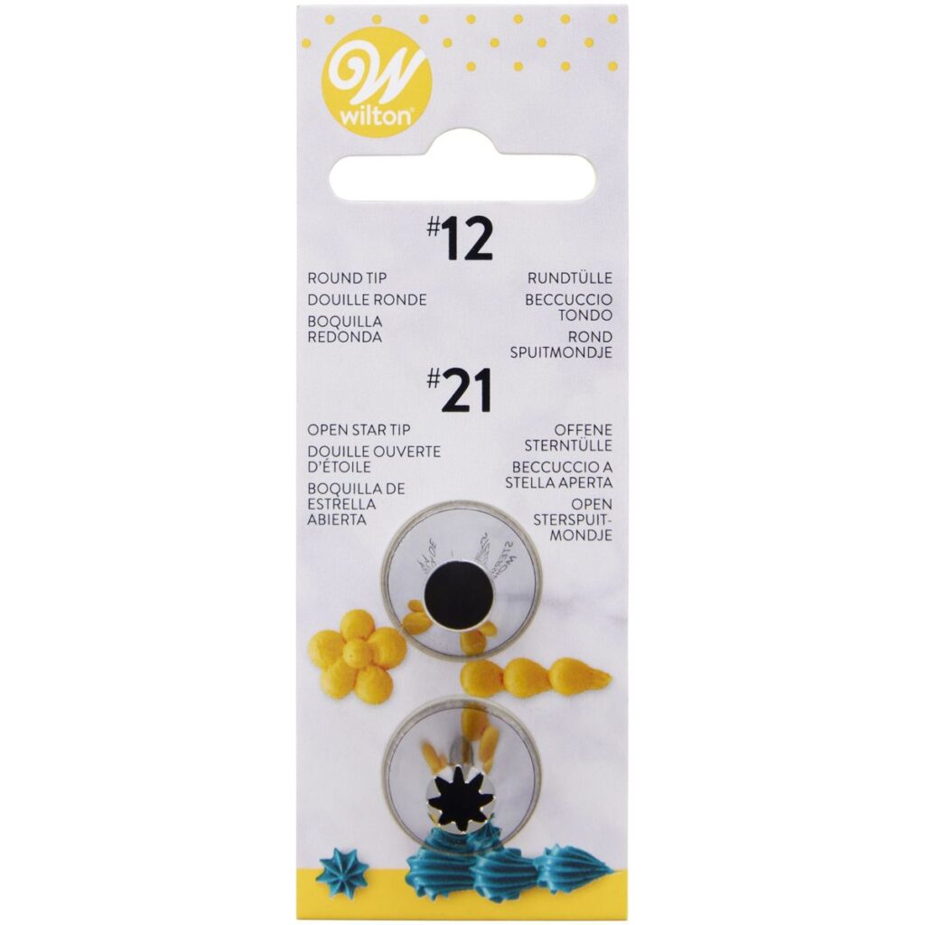 Wilton sada dvoch trezírovacích špičiek 012 a 021