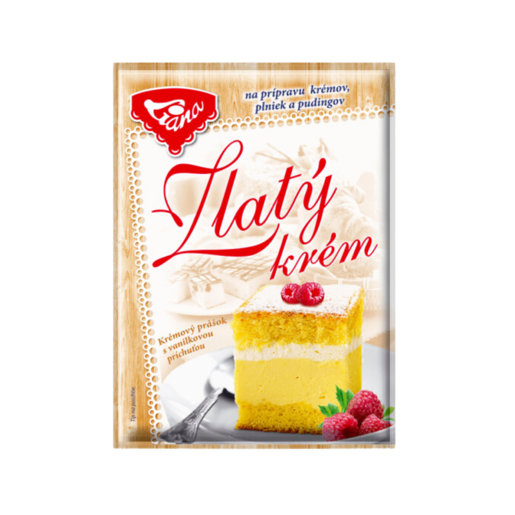 Zlatý krém, zlatý klas, puding