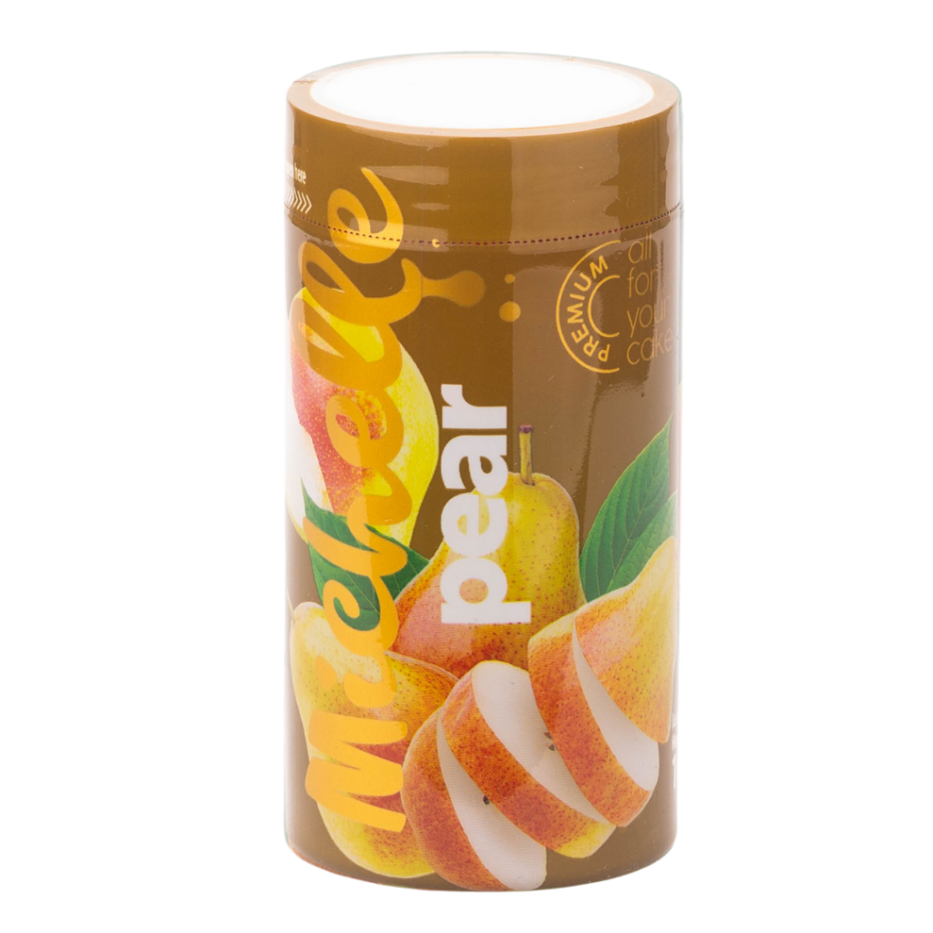 Aromatizovaná pasta s príchuťou hruška na ochutenie krémov zmrzlín na tortu a pečenie je hrou