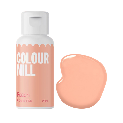 colour mill olejová farba do čokolády rozpustná v tukoch peach 20ml