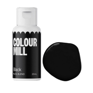 colour mill olejová farba do čokolády rozpustná v tukoch black 20ml