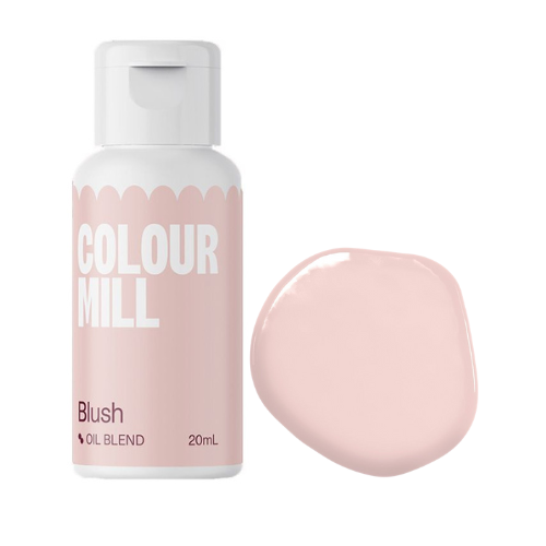 colour mill olejová farba do čokolády rozpustná v tukoch blush 20ml