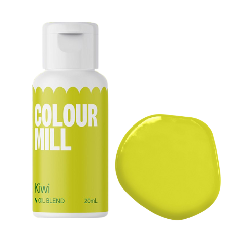 colour mill olejová farba do čokolády rozpustná v tukoch kiwi 20ml