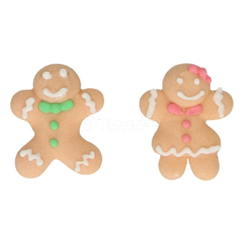 funcakes cukrové dekorácie medovníčkovia vianočné dekorácie na tortu na koláčiky