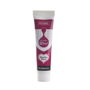 Rainbow dust progel mulberry wine red gélová farba na tortu vínová bordová