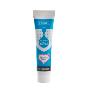 Rainbow dust progel turquoise gélová farba tyrkysová
