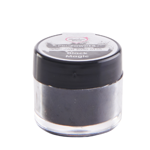 prachová farba rainbow dust black magic