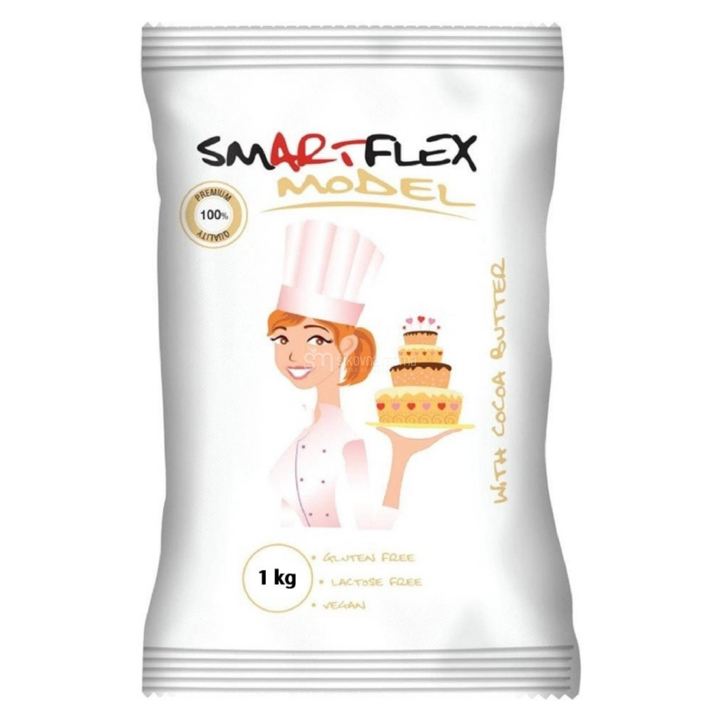 smartflex model 1kg cukrová modelovacia hmota na tortové ozdoby