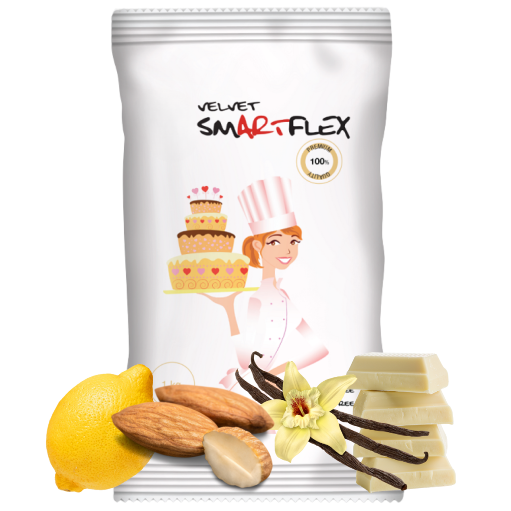 smartflex velvet 1kg, poťahovacia hmota na tortu dortisimo