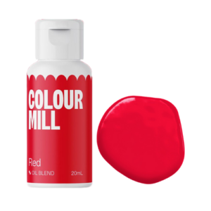 colour mill olejová farba do čokolády rozpustná v tukoch red 20ml