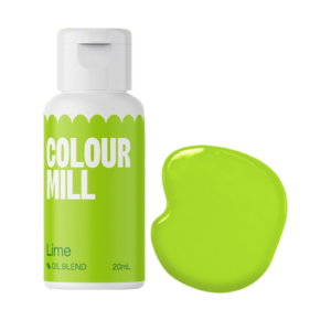 colour mill olejová farba do čokolády rozpustná v tukoch lime 20ml