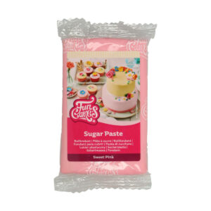 Poťahová poťahovacia hmota na tortu a cukrové ozdoby yummy ružová pink 250g