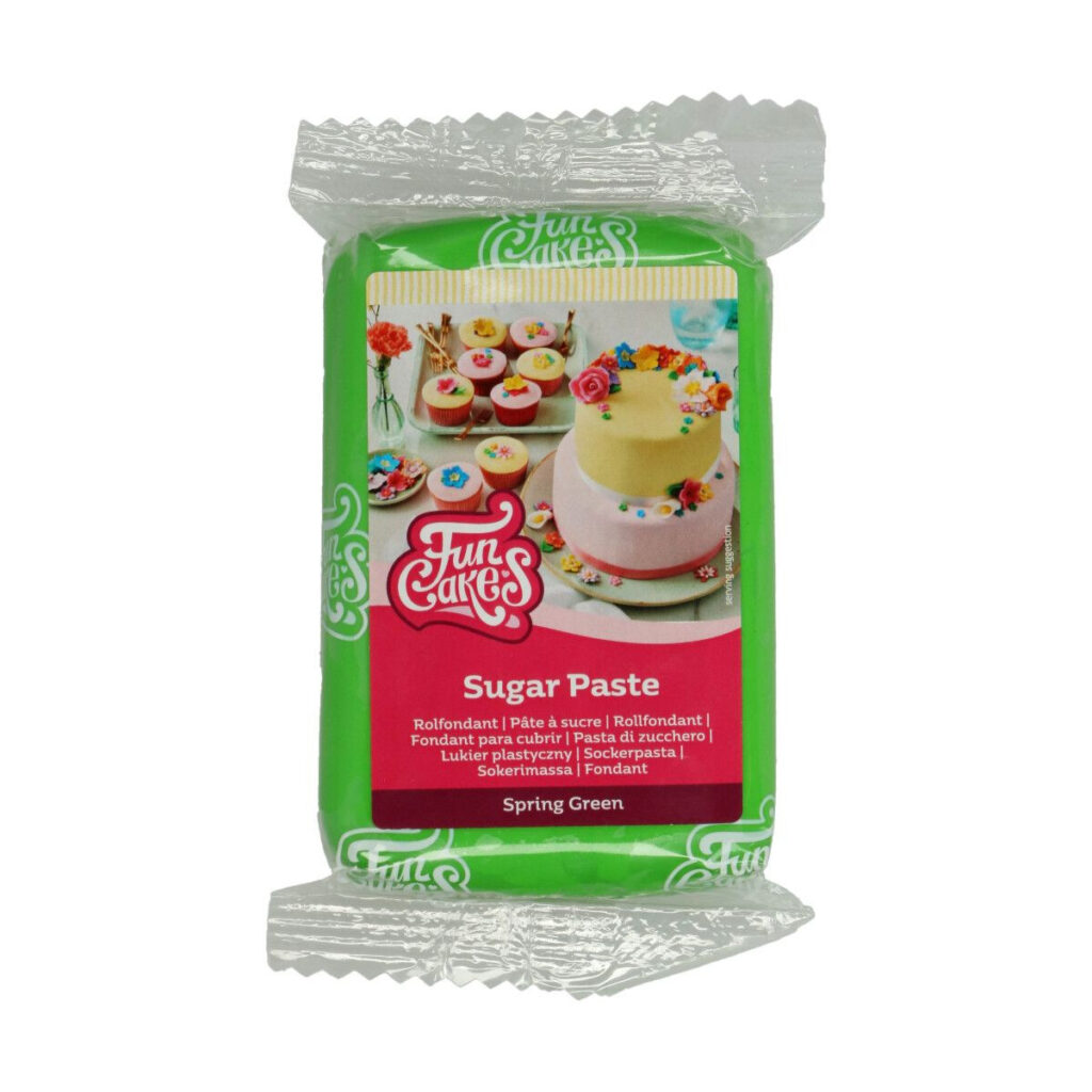 Poťahová poťahovacia hmota na tortu a cukrové ozdoby yummy jarná zelená 250g