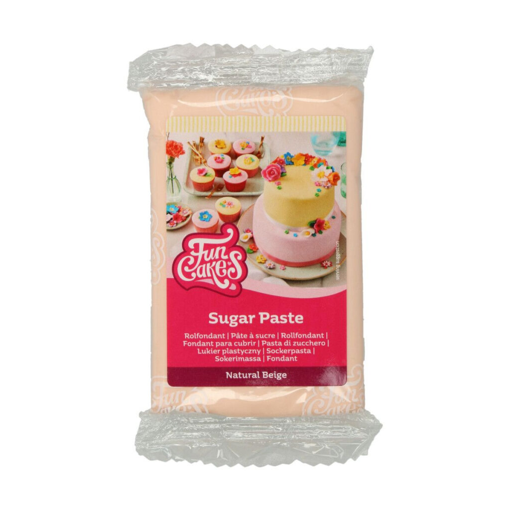 Poťahová poťahovacia hmota na tortu a cukrové ozdoby yummy ružová telová béžová natural 250g