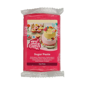 Poťahová poťahovacia hmota na tortu a cukrové ozdoby yummy tmavá ružová 250g