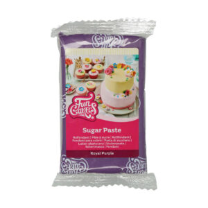 Poťahová poťahovacia hmota na tortu a cukrové ozdoby yummy fialová 250g