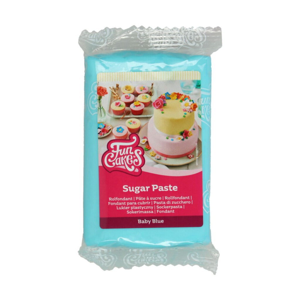 FunCakes poťahovacia hmota na tortu 250g svetlo modrá