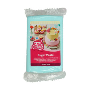 Poťahová poťahovacia hmota na tortu a cukrové ozdoby yummy pastelová modrá tyrkysová 250g