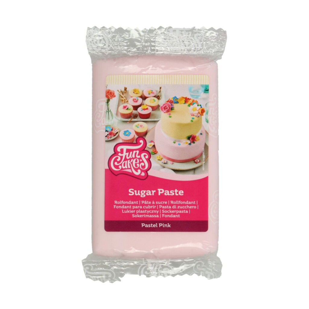 Poťahová poťahovacia hmota na tortu svetlo ružová 250g