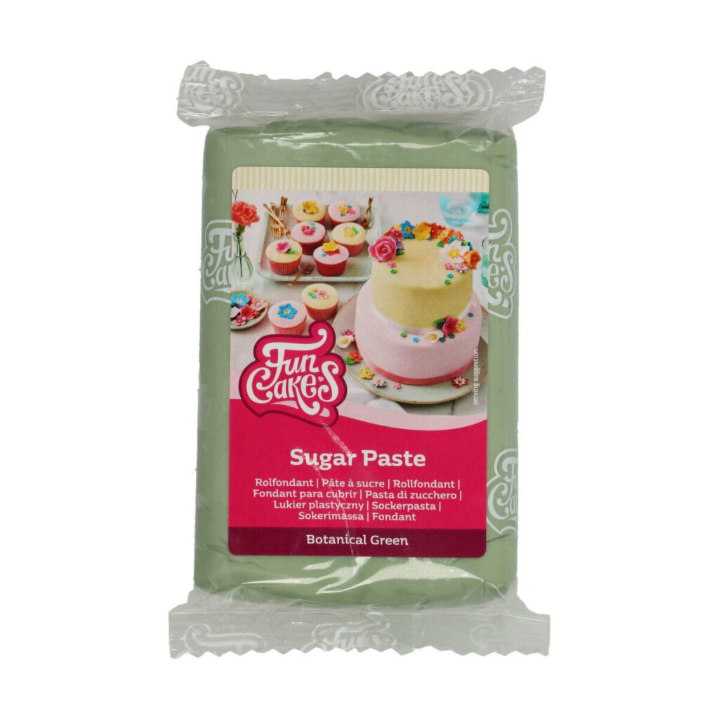 Poťahová poťahovacia hmota na tortu svetlo zelená 250g