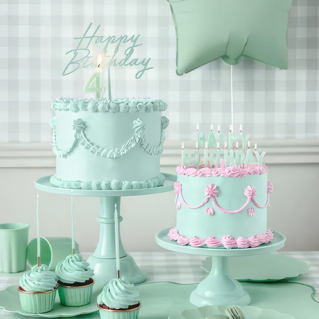 PD zápich Happy Birthday zelená – Obrázok 3