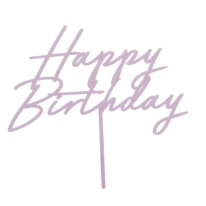 Akrylový zápich happy birthday