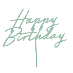 Akrylový zápich happy birthday