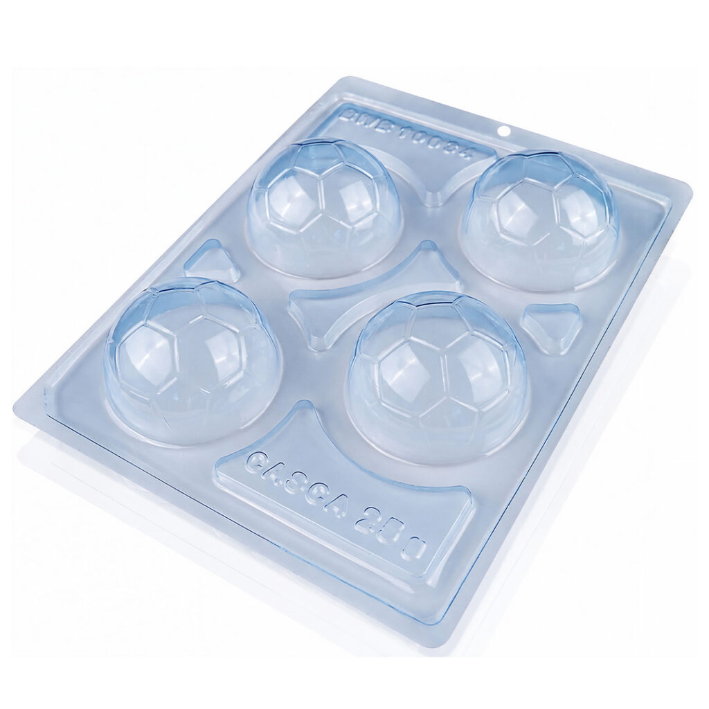 BWB forma na čokoládu futbalové futbalová lopta 65mm 3ks