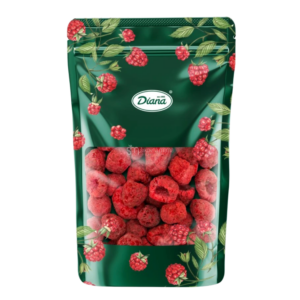 lyofilizované mrazom sušené maliny celé
