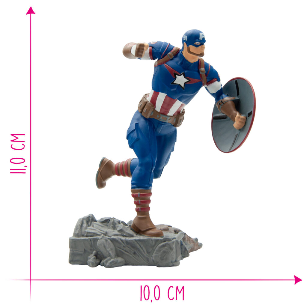 Nejedlá dekorácia na tortu Marvel Captain America