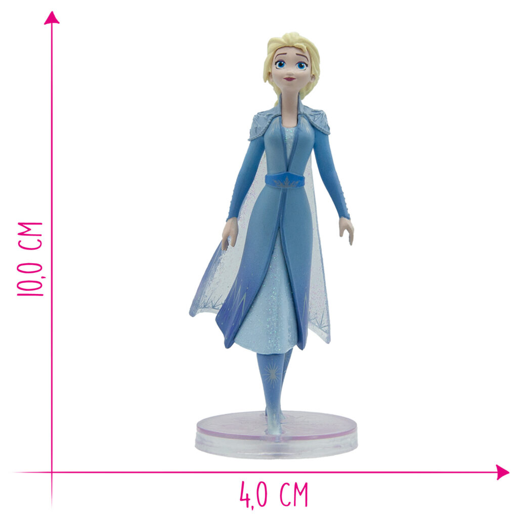 Nejedlá dekorácia na tortu princezná Elsa z rozprávky FROZEN II.