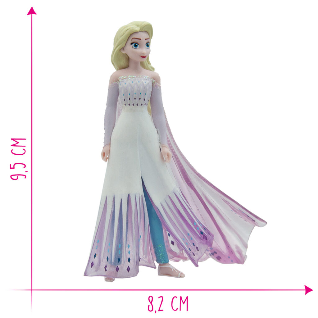Nejedlá dekorácia na tortu princezná Elsa z rozprávky FROZEN II.