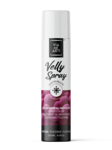 Velvet sprej na tortu na dezerty zamatový efekt 250ml fuchsiová ružová